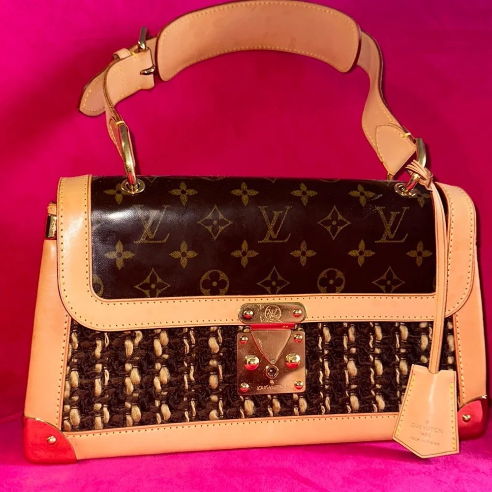 Louis Vuitton tweedy Rabat limited edition shoulder bag - Picture 16 of 16